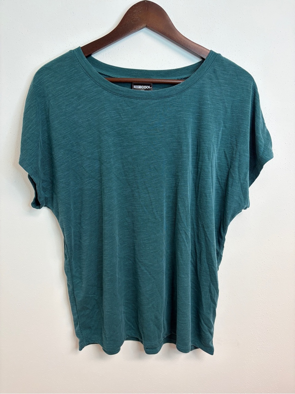 32 Degrees Teal Short-Sleeve Crew Neck Tee cute feminine activewear